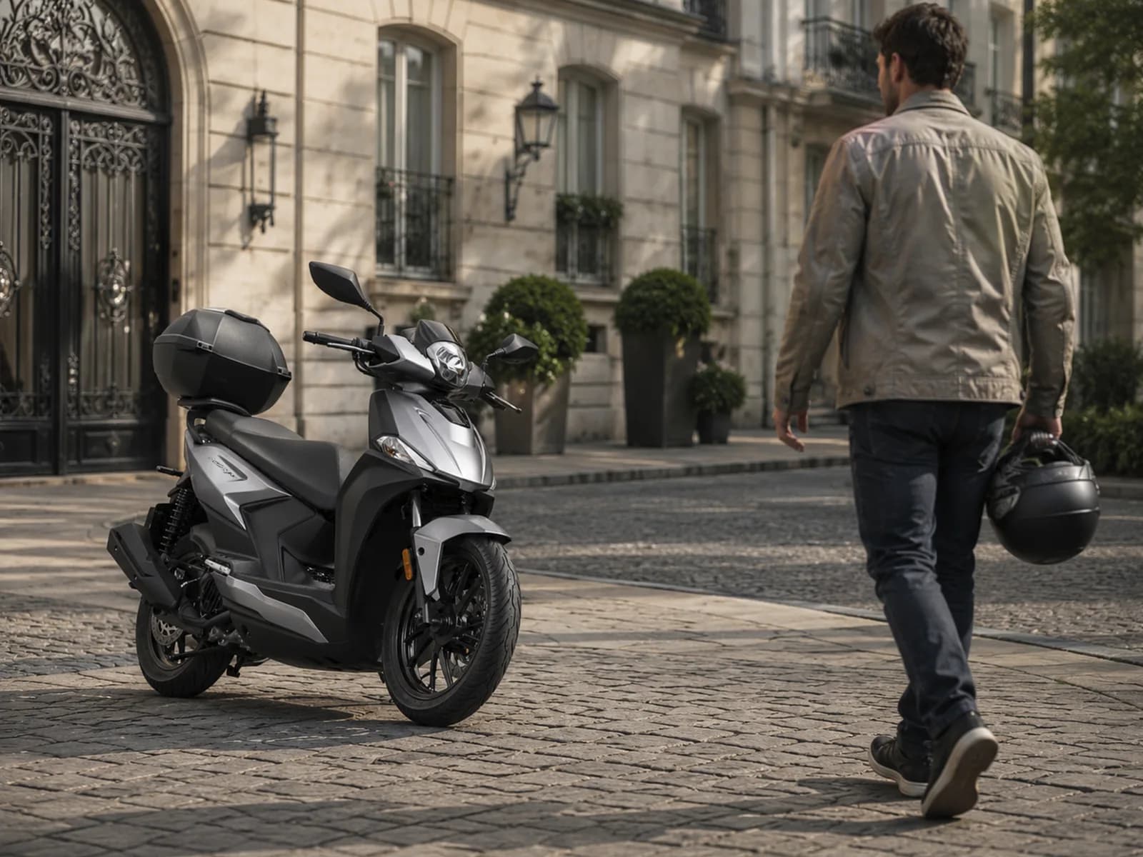 Kymco Agility NX 125, foto del expositor 28 de 40