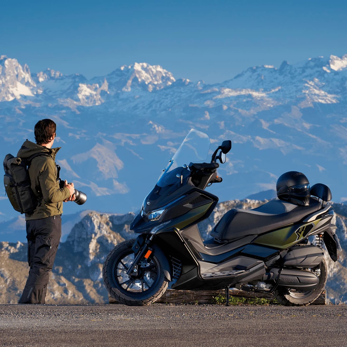 Kymco DTX 350, foto del expositor 2 de 7